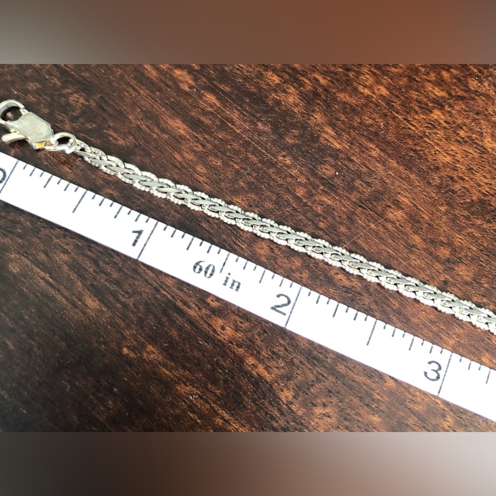 Elegant Silver Plated  Chain Ancle Bracelet